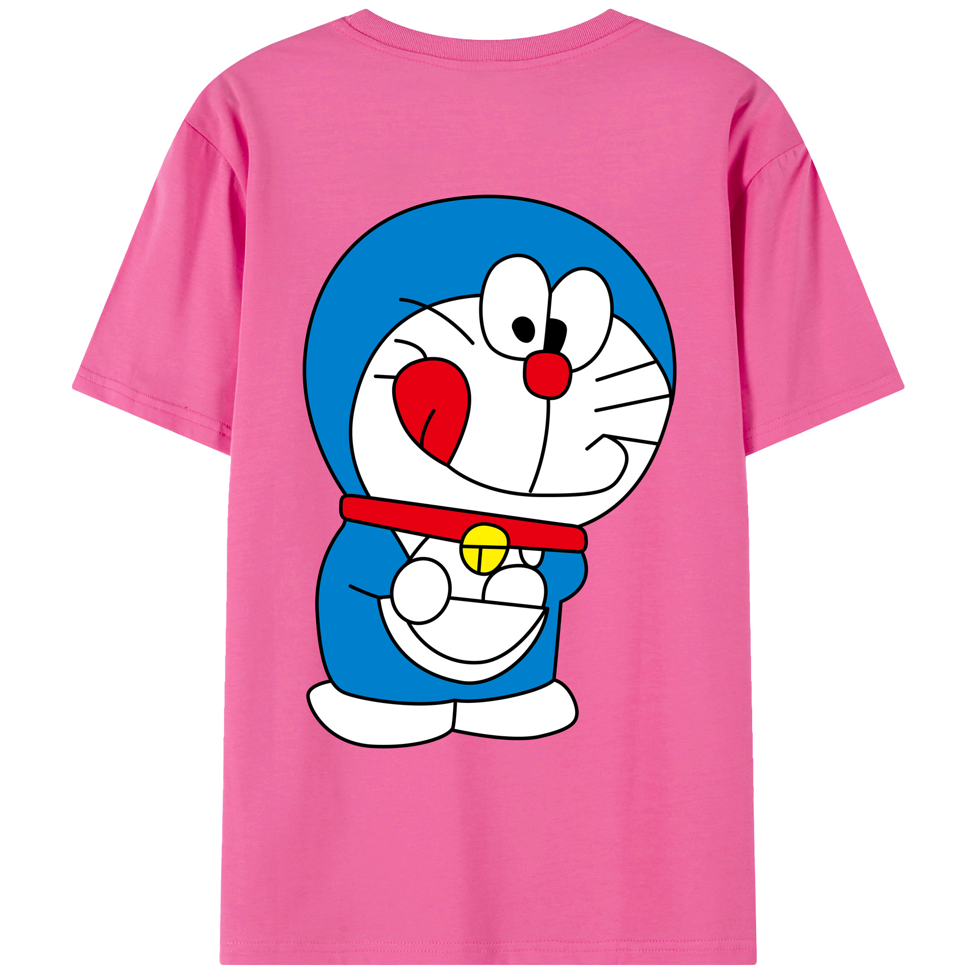 （画像用） ドラえもん Doraemon レディース半袖Tシャツ(バックプリント)